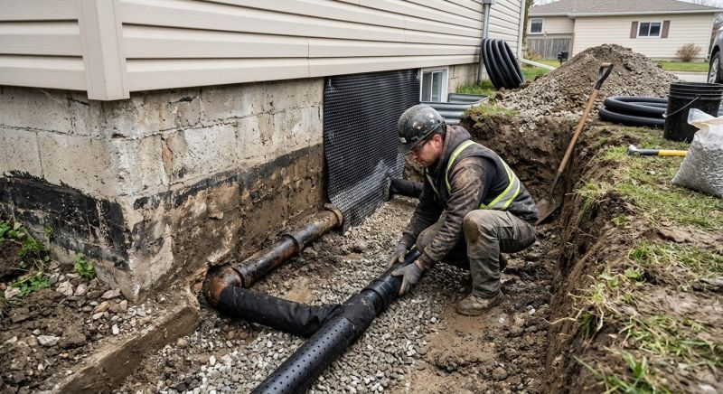 Weeping Tile Repair in Tuscaloosa, AL